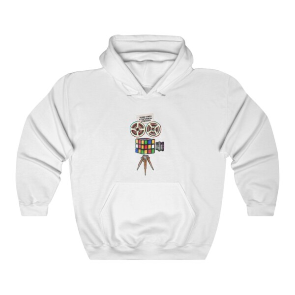 Unisex Heavy Blend™ Hooded Sweatshirt_Today's Stress Rubix Cube